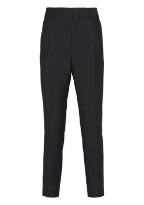 Prada mohair-wool tailored trousers - Black