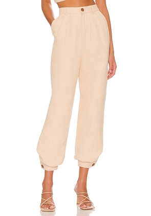 Lovers and Friends Kacey Pant in Tan. Size M, XL, XS.