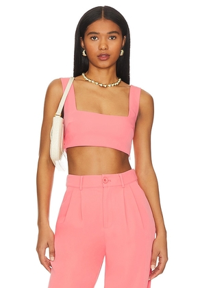 Lovers and Friends Sicily Crop Top in Coral. Size S, XS.