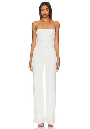 Nookie Sloan Jumpsuit in White. Size XL/1X, XS.