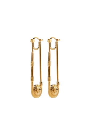 Versace Safety-Pin Medusa earrings - Gold