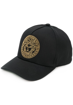 Versace Medusa studded baseball cap - Black