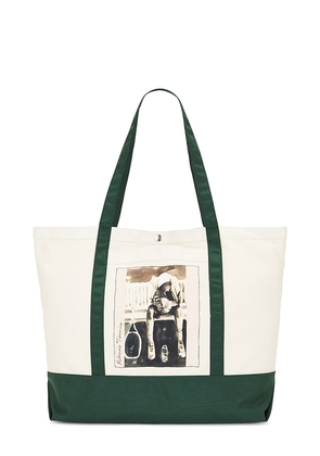 Palmes Roland Xl Tote Bag in Green.