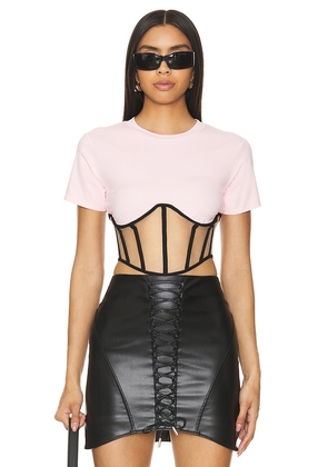 RTA Angelo Top in Pink. Size M, S, XL, XS, XXS.