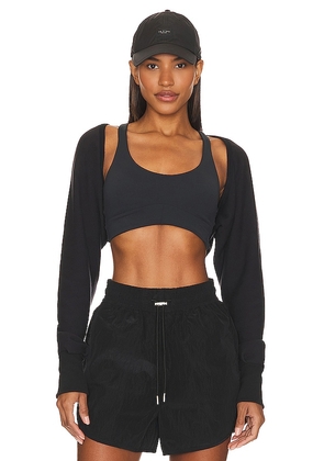 STRUT-THIS The Shrug in Black. Size XS.