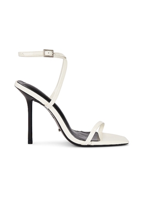 Tony Bianco Naxos Sandal in White. Size 6, 7, 8, 9.5.