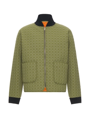 YONY Reversible Liner Jacket in Olive. Size M, S, XL/1X.