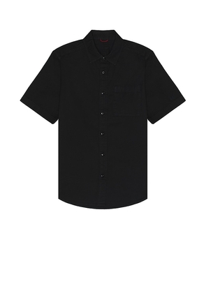 TOPO DESIGNS Dirt Desert Short Sleeve Shirt in Black. Size M, S, XL/1X.