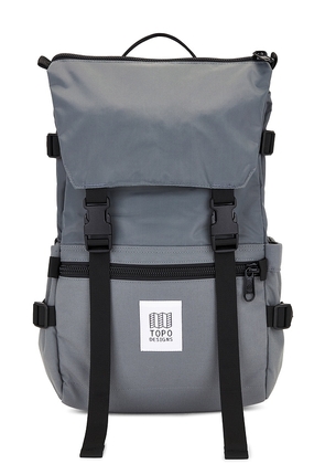 TOPO DESIGNS Rover Pack Classic Backpack in Charcoal.