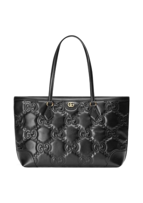 Gucci medium GG matelassé tote bag - Black
