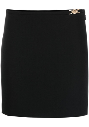 Versace Medusa-plaque mini skirt - Black