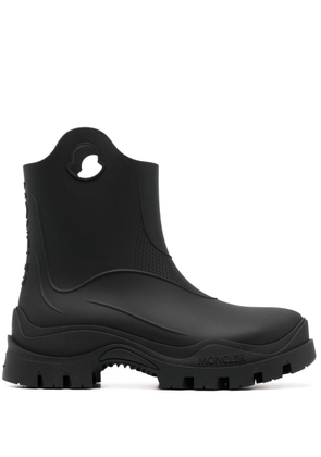 Moncler Misty textured rain boots - Black