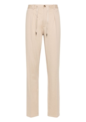 Circolo 1901 pleat-detail straight-leg trousers - Neutrals