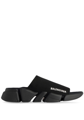 Balenciaga Speed 2.0 segmented-sole slides - Black