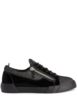 Giuseppe Zanotti Frankie low-top leather sneakers - Black