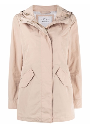 Woolrich Summer button-front parka coat - Neutrals