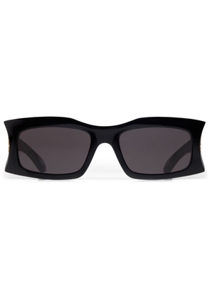 Balenciaga Eyewear Hourglass rectangle-shape sunglasses - Black