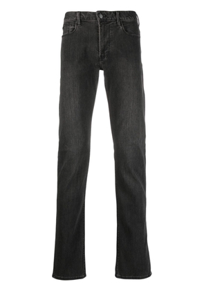 Emporio Armani mid-rise skinny jeans - Black