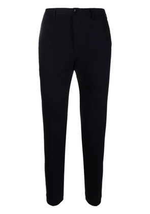 Incotex cotton-blend tapered trousers - Blue