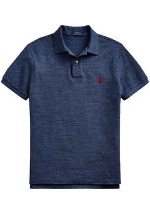 Polo Ralph Lauren logo-embroidered polo shirt - Blue