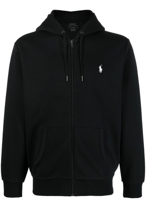 Polo Ralph Lauren embroidery-logo pullover hoodie - Black