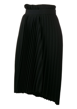 Balenciaga Fancy pleated asymmetric skirt - Black