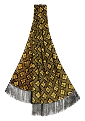 ETRO geometric-print scarf - Black