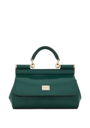 Dolce & Gabbana small Sicily leather top-handle bag - Green