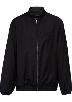 Prada zip-up blouson jacket - Black
