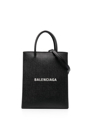 Balenciaga logo-print tote bag - Black