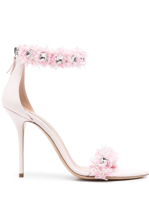 Casadei Elsa 100mm sandals - Pink