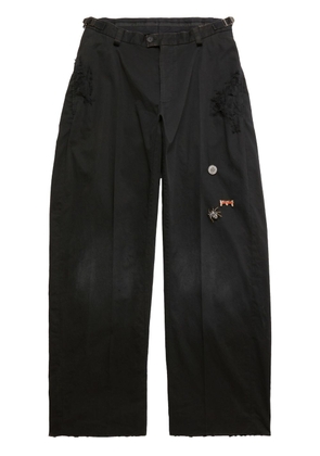 Balenciaga Goth tailored trousers - Black