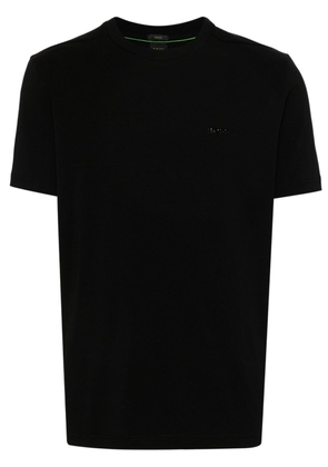 BOSS rubberised-logo T-shirt - Black