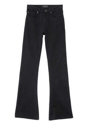 Balenciaga mid-rise bootcut jeans - Black