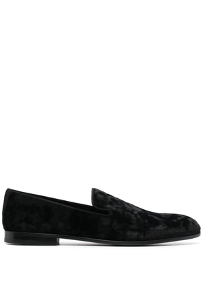 Dolce & Gabbana flat loafers shoes - Black