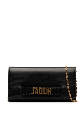 Christian Dior Pre-Owned 2017 J'Adior wallet on chain - Black