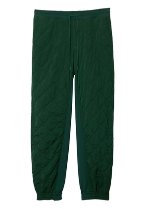 Burberry quilted track pants - Green