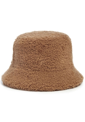 Apparis shearling bucket hat - Brown