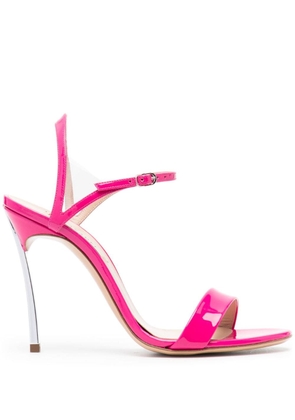 Casadei open-toe strap-detail sandals - Pink