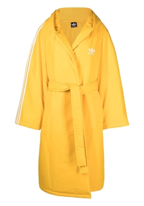 Balenciaga x adidas padded belted coat - Yellow