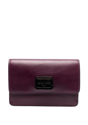 Zadig&Voltaire Le Cecilia leather wallet - Purple