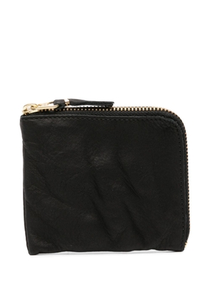 Comme Des Garçons Wallet zip-around leather wallet - Black