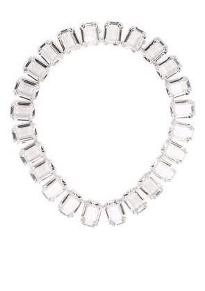 Swarovski Millenia octagon cut crystals necklace - Silver
