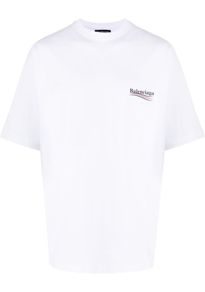 Balenciaga Political Campaign T-shirt - White