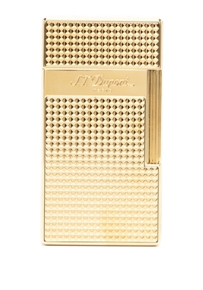 S.T. Dupont engraved-logo lighter - Gold