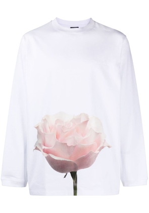 Jacquemus Le Rosine cotton T-shirt - White