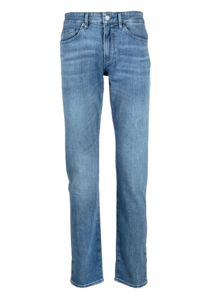 BOSS mid-rise straight-leg jeans - Blue