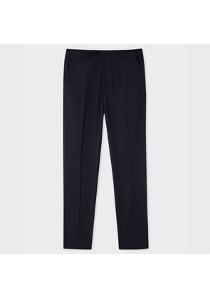 Paul Smith Slim-Fit Navy Wool 'A Suit To Travel In' Trousers Blue