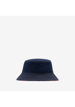 Burberry Reversible Denim Bucket Hat