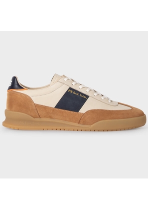 PS Paul Smith Tan And Beige 'Dover' Trainers Brown
